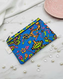 Vibrant Floral Zipper Pouch - Multi-Purpose