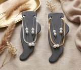 Pearl Anklets Set