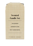 3 Candle Set