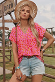 Pink-V Shirt