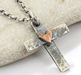 CrossHeart Necklace: 2 options