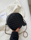 Black Mini Circle Bag