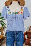 Stripe Boho Blouse