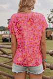 Pink-V Shirt