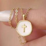 Mini Cross Necklace