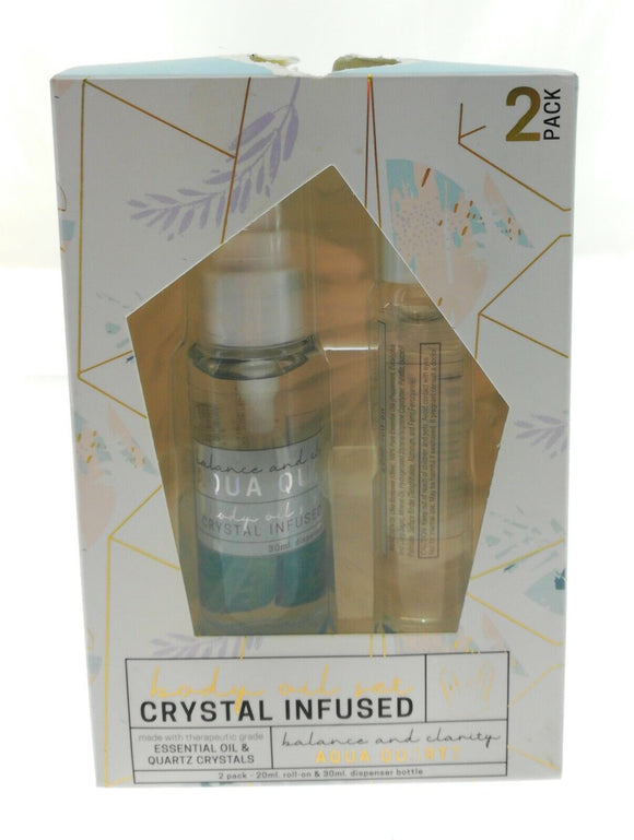 Crystal Infused Body Oil Set