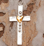 CrossHeart Necklace: 2 options