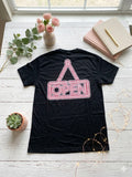 Open T-shirt: 2 options