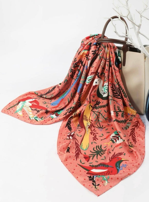 Paradise of Birds Scarf