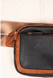 Black & Brown Belt Bag
