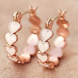 Ring of Hearts Earrings