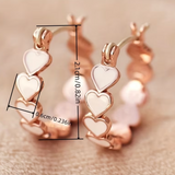 Ring of Hearts Earrings