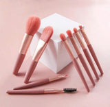 Pink Macaron Makeup brushes