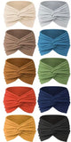 Bohemian Style Extra Wide Turban Hair Bands: several colors to chose from