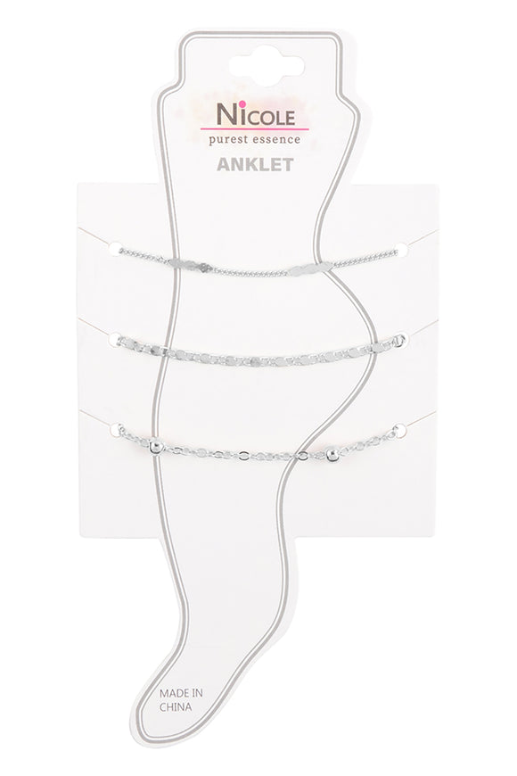 Charming Anklet Silver