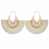 Fan Tassel Earrings