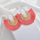 Fan Tassel Earrings